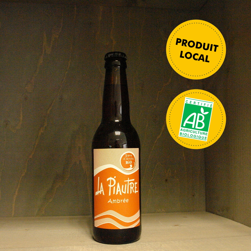 Fabrique des Bières d'Anjou - La Piautre ambrée - bière ambrée 33cL