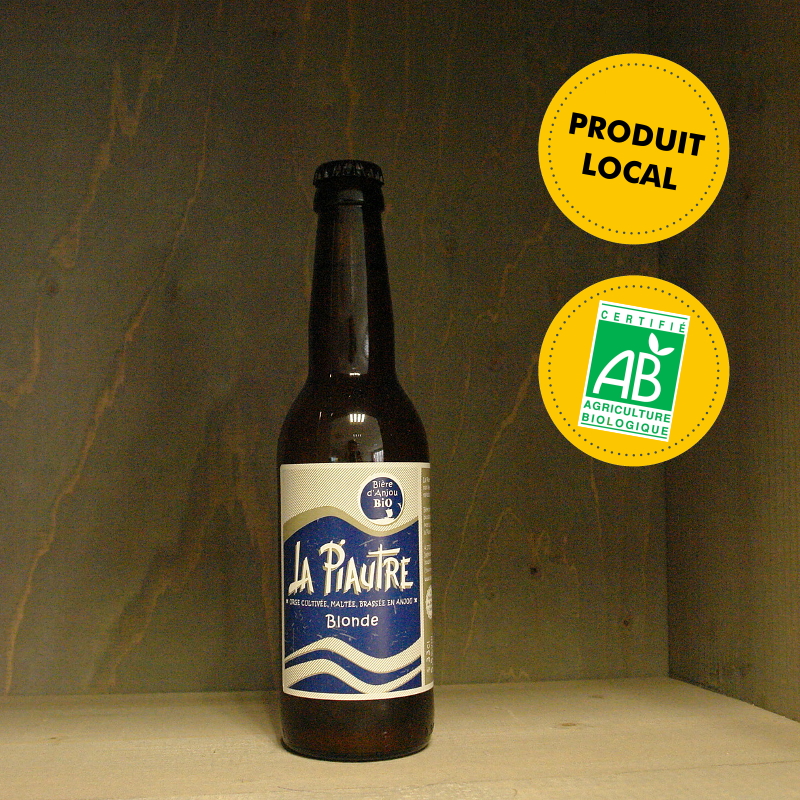 Fabrique des Bières d'Anjou - La Piautre blonde - bière blonde 33cL