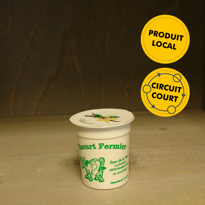 GAEC de la Thau - yaourt fermier - vanille