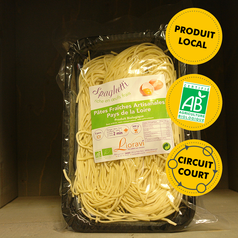 Lioravi - pâtes fraîches - spaghetti (300g)