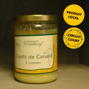 Maison Coraboeuf - confit de canard (2 cuisses)