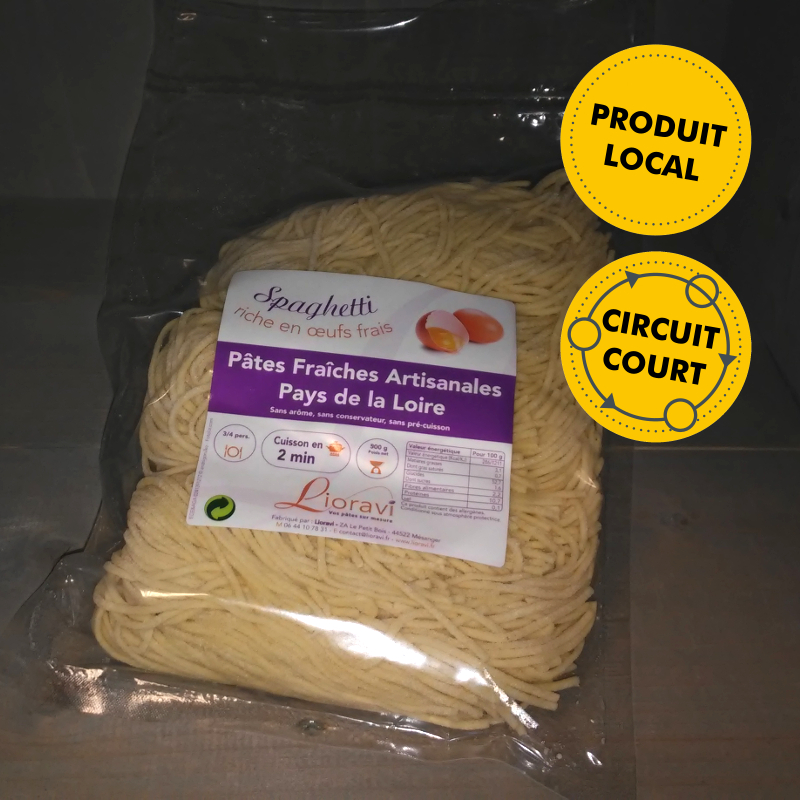 Lioravi - pâtes fraîches - spaghetti (500g)
