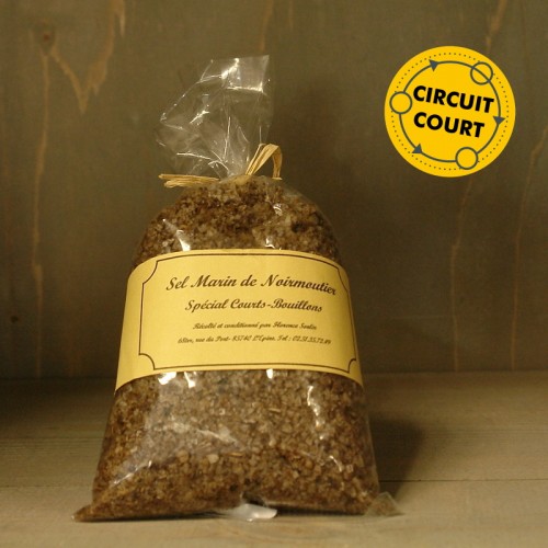 Jean-Pierre Ostermann - sel marin de Noirmoutier spécial courts-bouillons (250g)