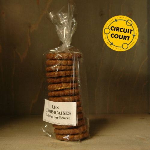 La Route du Cacao - galettes pur beurre les croisicaises chocolat 150g