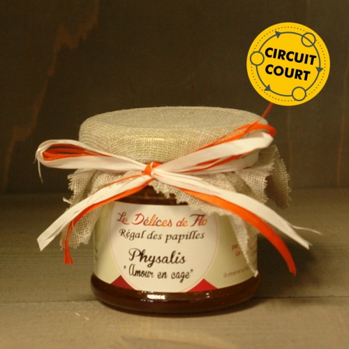 Les Délices de Flo - les régal des papilles - physalis amour en cage 130g