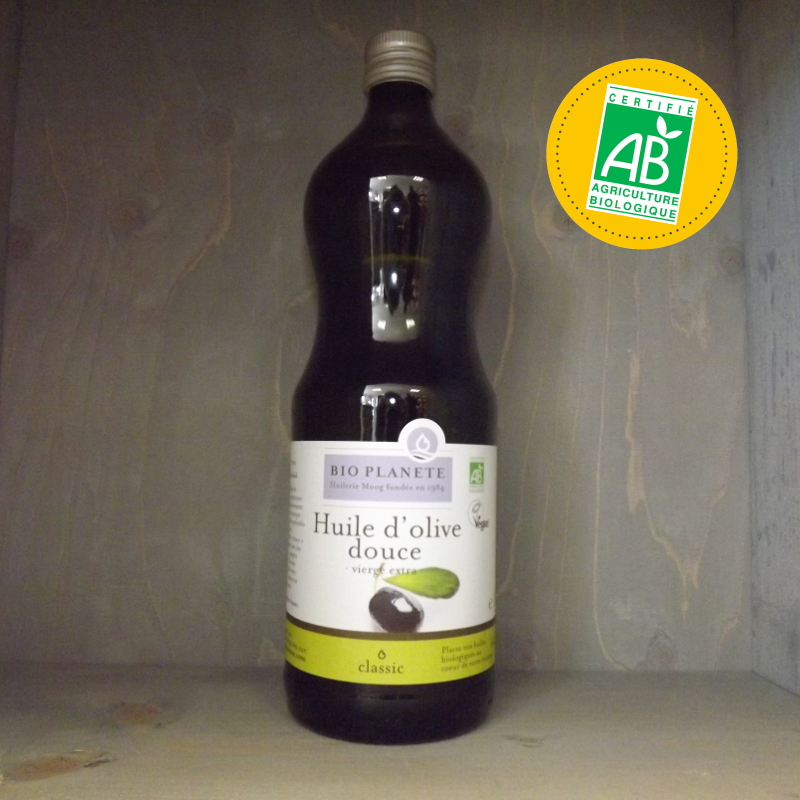 Huile d'olive extra vierge Origine Espagne 1L bio - Bonneterre