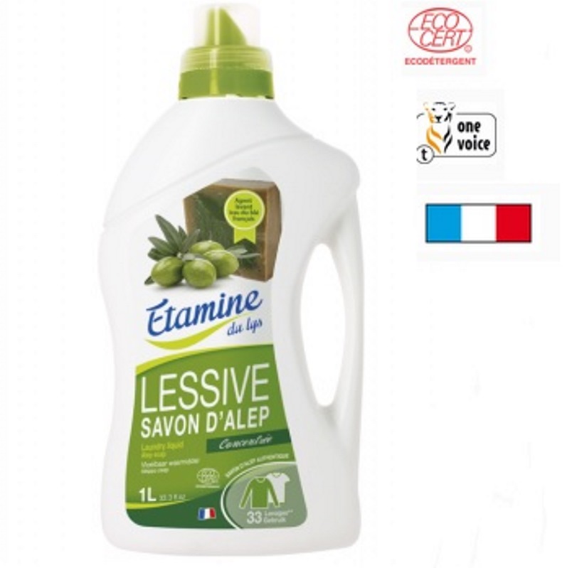 Lessive liquide Savon d'Alep 1L Étamine du Lys - Épicerie