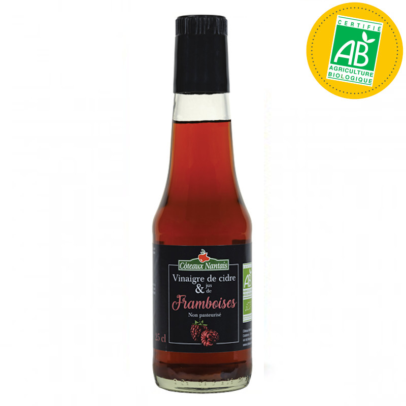 Vinaigre a la framboise bio - 250 ml - La Ferme De Mad'in 